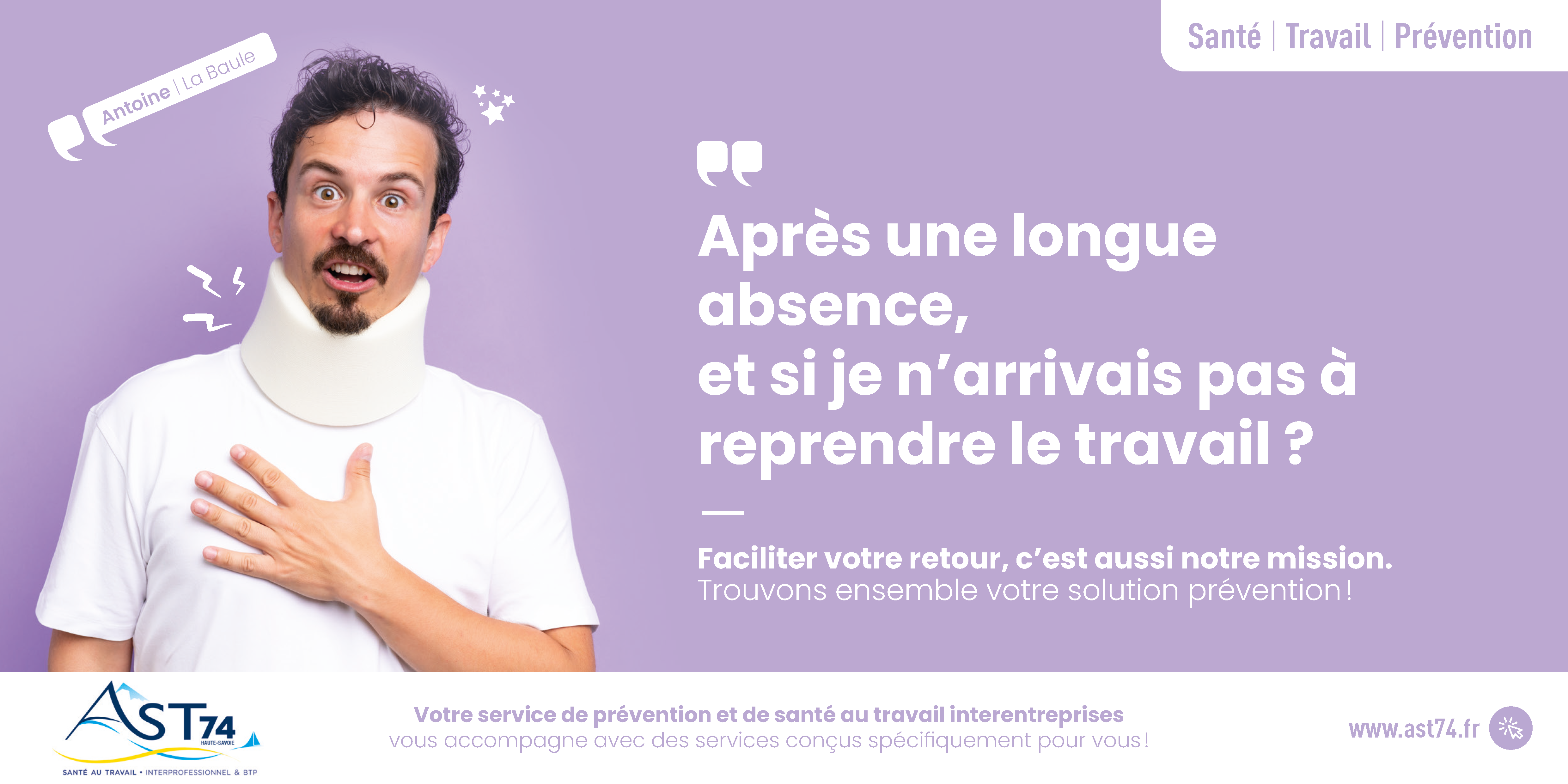 Retour à l'emploi : AST74 vous accompagne !