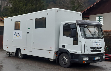 AST74, centre mobile  BTP